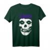 Misfits – Skull Purple Logo T-Shirt - Offizielles Merchandise für Fans, stylisches Punk-Rock T-Shirt für Männer, Frauen & Kinder