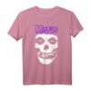 Misfits – Skull Purple Logo T-Shirt - Offizielles Merchandise für Fans, stylisches Punk-Rock T-Shirt für Männer, Frauen & Kinder