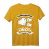Zweifacher Onkel Nichten Neffen Doppelter Onkel hoch 2 T-Shirt – Originelles Geschenk für den doppelten Onkel
