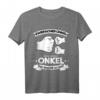 Zweifacher Onkel Nichten Neffen Doppelter Onkel hoch 2 T-Shirt – Originelles Geschenk für den doppelten Onkel