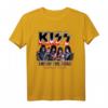 Kiss End Of The Road Tour Chrom T-Shirt - Offizielles Band-Merchandise für Fans