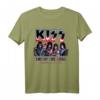 Kiss End Of The Road Tour Chrom T-Shirt - Offizielles Band-Merchandise für Fans