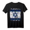 ISRAEL Flagge T-Shirt für Damen, Herren & Kinder – Klassisch geschnitten, doppelt genähter Saum