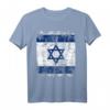 ISRAEL Flagge T-Shirt für Damen, Herren & Kinder – Klassisch geschnitten, doppelt genähter Saum