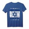 ISRAEL Flagge T-Shirt für Damen, Herren & Kinder – Klassisch geschnitten, doppelt genähter Saum