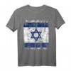 ISRAEL Flagge T-Shirt für Damen, Herren & Kinder – Klassisch geschnitten, doppelt genähter Saum