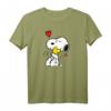 HapKitten T-Shirt mit Valentine Snoopy & Woodstock - Lots of Love Lizenzprodukt für Fans & Geburtstagsfeier