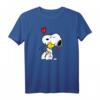 HapKitten T-Shirt mit Valentine Snoopy & Woodstock - Lots of Love Lizenzprodukt für Fans & Geburtstagsfeier