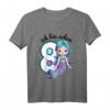 Kinder Ich bin schon 8 Meerjungfrau T-Shirt - Süßes Geburtstagsgeschenk für Mädchen, perfekt für 8. Geburtstag, Kindergarten- und Schulfeiern