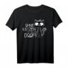 Stubentiger Schwarze Katze Kater Katzen T-Shirt - Lustiges Katzenmotiv für Katzenliebhaber, Fans & Geschenkideen zu Geburtstag & Weihnachten