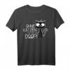 Stubentiger Schwarze Katze Kater Katzen T-Shirt - Lustiges Katzenmotiv für Katzenliebhaber, Fans & Geschenkideen zu Geburtstag & Weihnachten