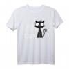 Stubentiger Schwarze Katze Kater Katzen T-Shirt - Lustiges Katzenmotiv für Katzenliebhaber, Fans & Geschenkideen zu Geburtstag & Weihnachten
