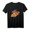 Quaso Meme für Frauen Vintage Croissant Cat T-Shirt – Lustiges Katzen-Design für Croissant-Liebhaberinnen