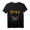 KISS In the Lines T-Shirt für Kinder - Offizielles Rockband Merchandise
