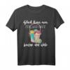 Stricken Wolle Geschenk Handarbeit T-Shirt - Perfektes Geschenk für Hobbystrickerinnen, Omas & Tanten zum Geburtstag oder Anlass