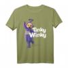 HapKitten Tinky Winky Adult T-Shirt – Nostalgisches Geschenk für Fans der Teletubbies