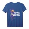 HapKitten Tinky Winky Adult T-Shirt – Nostalgisches Geschenk für Fans der Teletubbies