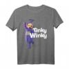 HapKitten Tinky Winky Adult T-Shirt – Nostalgisches Geschenk für Fans der Teletubbies