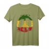 Reggae Musik Rastafari Peace Rasta Jamaica Geschenk T-Shirt - Cooles Design, klassisch geschnitten, perfekt für Rastafari und Jamaica Fans