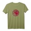 HapKitten Targaryen Burst Sigil T-Shirt – Offizielles Game of Thrones Merchandise für Fans und Westeros Liebhaber