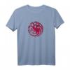 HapKitten Targaryen Burst Sigil T-Shirt – Offizielles Game of Thrones Merchandise für Fans und Westeros Liebhaber