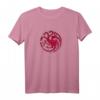 HapKitten Targaryen Burst Sigil T-Shirt – Offizielles Game of Thrones Merchandise für Fans und Westeros Liebhaber