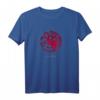 HapKitten Targaryen Burst Sigil T-Shirt – Offizielles Game of Thrones Merchandise für Fans und Westeros Liebhaber