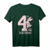 Kinder HapKitten Minnie Mouse T-Shirt - Offiziell lizenziertes Merchandise für den 4. Geburtstag