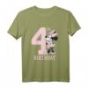 Kinder HapKitten Minnie Mouse T-Shirt - Offiziell lizenziertes Merchandise für den 4. Geburtstag