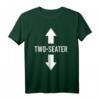HapKitten Two Seater T-Shirt – Lustiges Party-Shirt für Männer & Frauen, 4. Juli & Vatertag Geschenkidee
