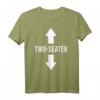 HapKitten Two Seater T-Shirt – Lustiges Party-Shirt für Männer & Frauen, 4. Juli & Vatertag Geschenkidee