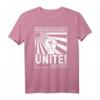 Procrastinators unite T-Shirt – Lustiges Statement-Shirt gegen Aufschieben, klassisch geschnitten, perfekt als Geschenk