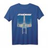 Star Wars X-Wing Starfighter Americana Stripes T-Shirt - Official Merchandise für Fans, Männer, Frauen, Kinder