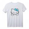Mean Kitty Mittelfinger T-Shirt - Lustiges Katzen Motiv mit frechem Humor für Katzenliebhaber