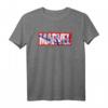 Marvel Logo mit Spider-Man T-Shirt - Offizielles Marvel Merchandise für Männer, Frauen, Jungen und Mädchen