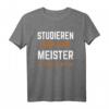 Meister 2023 Meisterprüfung Geschenk - Lustiges Elektriker T-Shirt für Handwerker & Kfz-Meister Abschlussfeier