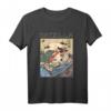 Vintage Catzilla Lustiges Katzen T-Shirt - Perfektes Geschenk für Katzenliebhaber, Katzenmütter & -väter, Retro Tier-Shirt