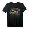 Nerf Glitch Camouflage Logo T-Shirt - Offiziell lizenzierte Nerf Bekleidung für Fans