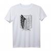 HapKitten Scout Regiment Survey Corps Logo T-Shirt - Offizielles Attack on Titan Manga Fan-Shirt für Männer und Frauen