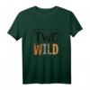 Kinder 2. Geburtstag Mädchen - Two Wild T-Shirt für den 2. Geburtstag, lustiges Geburtstagsgeschenk für Zweijährige, unvergessliche Partyoutfit