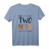 Kinder 2. Geburtstag Mädchen - Two Wild T-Shirt für den 2. Geburtstag, lustiges Geburtstagsgeschenk für Zweijährige, unvergessliche Partyoutfit