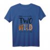 Kinder 2. Geburtstag Mädchen - Two Wild T-Shirt für den 2. Geburtstag, lustiges Geburtstagsgeschenk für Zweijährige, unvergessliche Partyoutfit