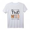 Kinder 2. Geburtstag Mädchen - Two Wild T-Shirt für den 2. Geburtstag, lustiges Geburtstagsgeschenk für Zweijährige, unvergessliche Partyoutfit