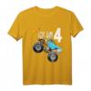 Kinder 4 Jahre Geburtstag Shirt Monster Truck - Buntes Kinder T-Shirt für Jungen und Mädchen zum Geburtstag