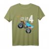 Kinder 4 Jahre Geburtstag Shirt Monster Truck - Buntes Kinder T-Shirt für Jungen und Mädchen zum Geburtstag