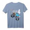 Kinder 4 Jahre Geburtstag Shirt Monster Truck - Buntes Kinder T-Shirt für Jungen und Mädchen zum Geburtstag