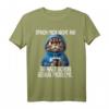 Sprich mich nicht an - Du hast schon genug Probleme lustiges Katzen Spruch T-Shirt für Morgenmuffel, Schichtarbeiter & Teenager