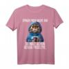 Sprich mich nicht an - Du hast schon genug Probleme lustiges Katzen Spruch T-Shirt für Morgenmuffel, Schichtarbeiter & Teenager