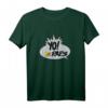 YO! 40Geburtstag Raps Comic Book Talk Bubble T-Shirt - Offiziell lizenziertes Geschenk zum HapKitten mit Humor
