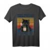 HapKitten Coffee T-Shirt – Klassisches, langlebiges Geschenk für Kaffeeliebhaber